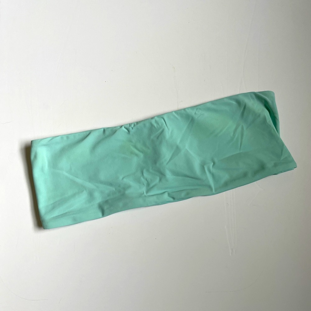 Moana bikini seafoam tube top, size small